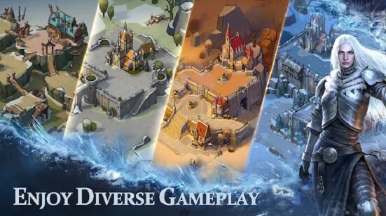 Enjoy Diverse game play of King of Avalon Mod Apk