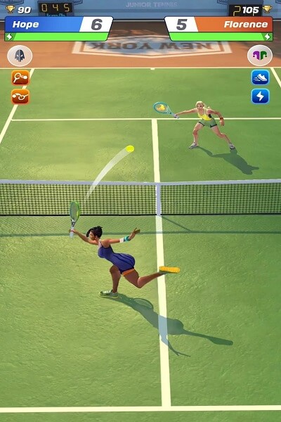 Tennis Clash Gameplay