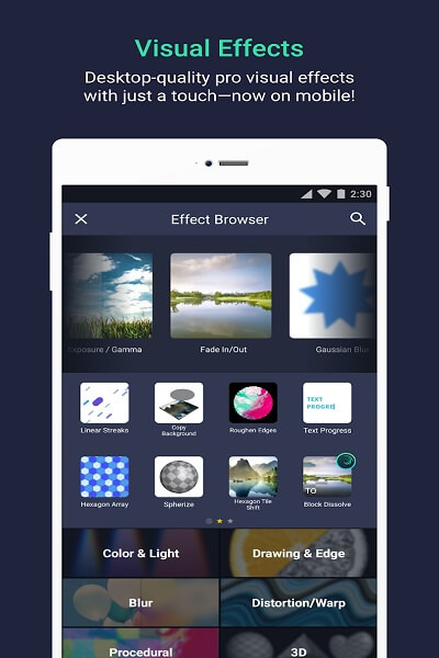 All Visual Effects Unlocked in Alight Motion Pro APK Cracked Version