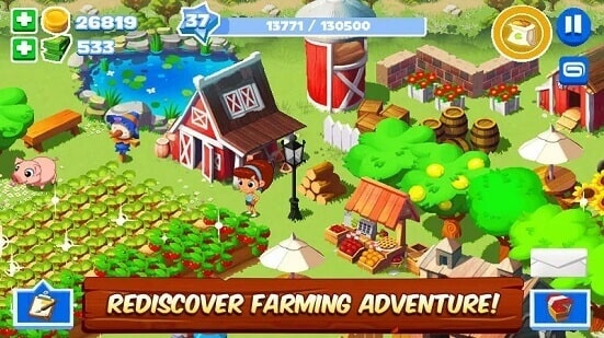 Gameplay of Green Farm 3 Hack Mod APK