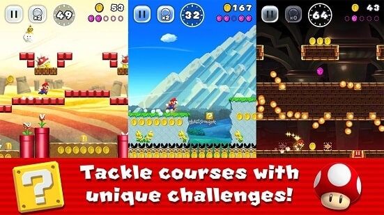 Challenges in Mario Run Modded APK