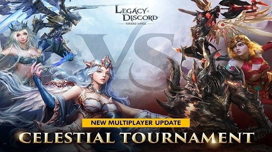 Multiplayer Gameplay of Legacy of Discord APK Data