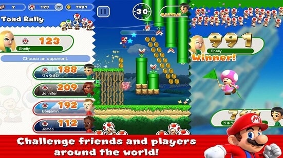 Play Super Mario Game Online by Challenging Your Friends