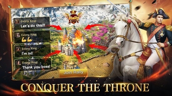Relationship with Other Nations in Evony the Kings Return Hacked Game